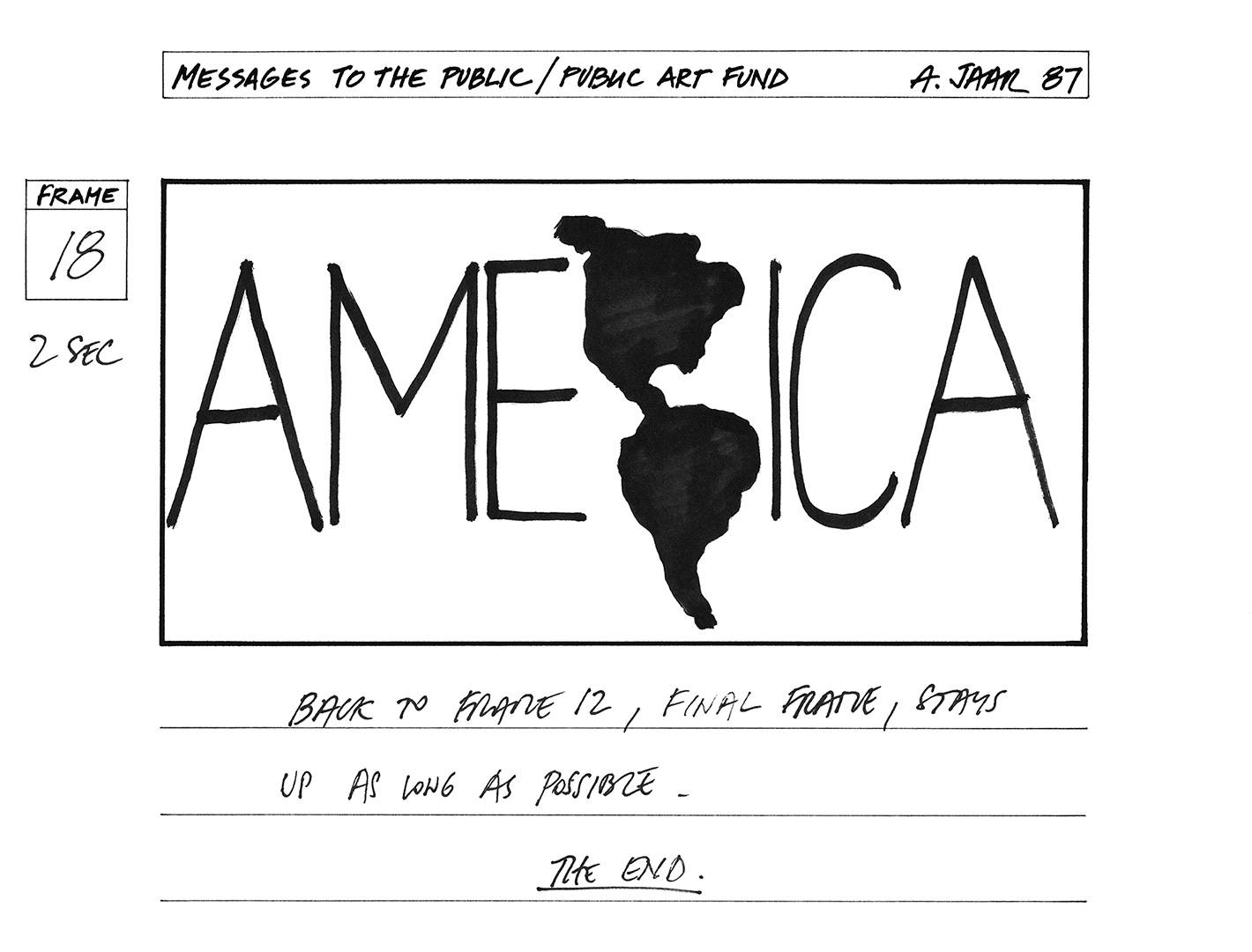The Timeless Relevance of Alfredo Jaar’s “A Logo for America” — Art21
