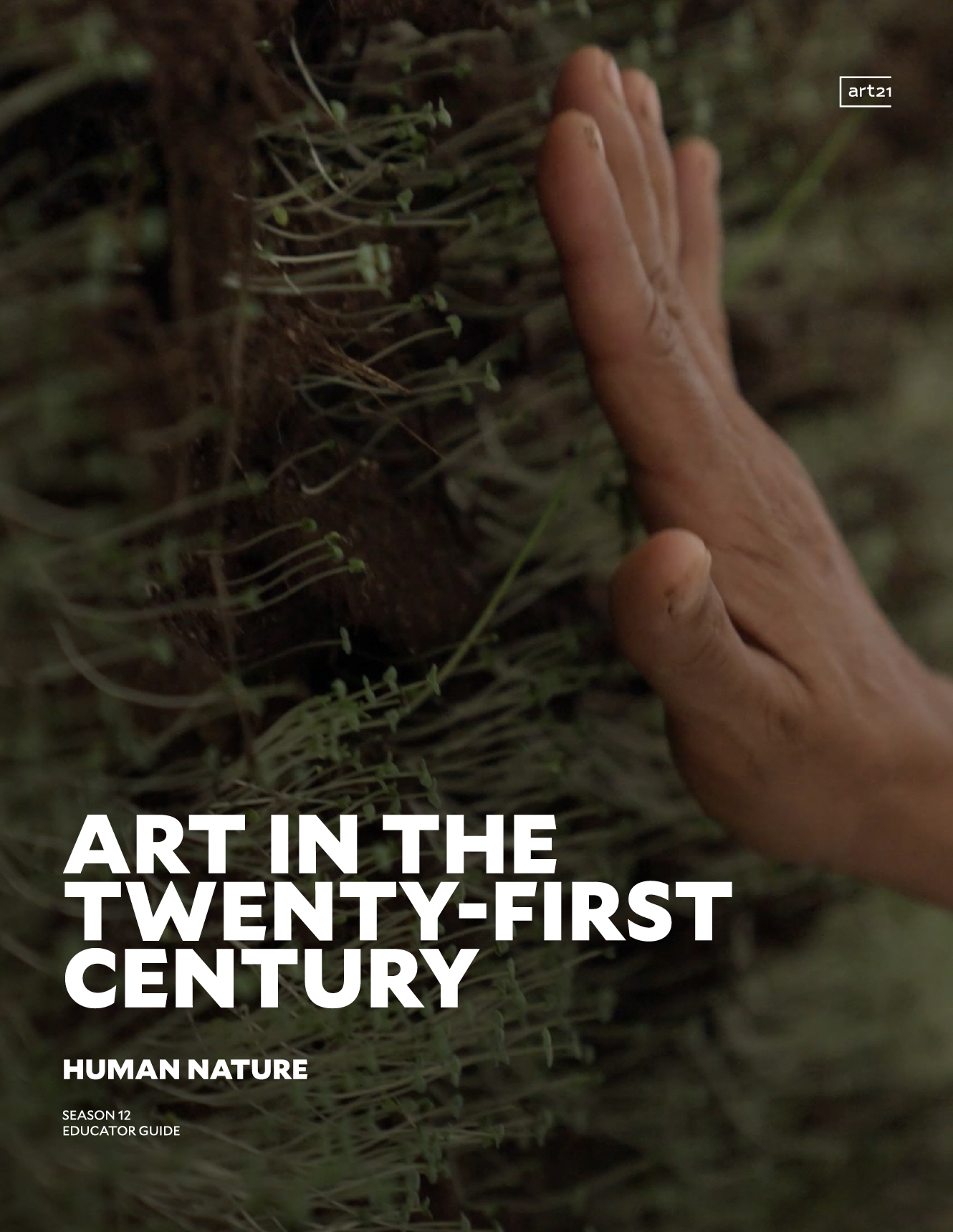 Cover image for "Art in the Twenty-First Century Human Nature" Educator Guide